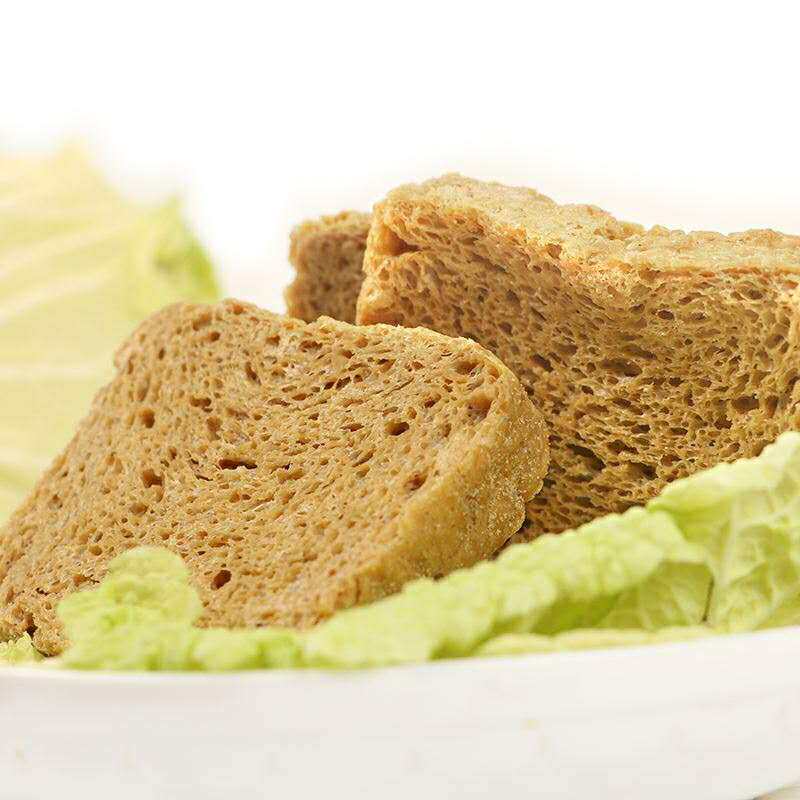 老韩特产烤麸干面筋上海素肉考夫切片级高劲蛋白陕西2斤装6折促销