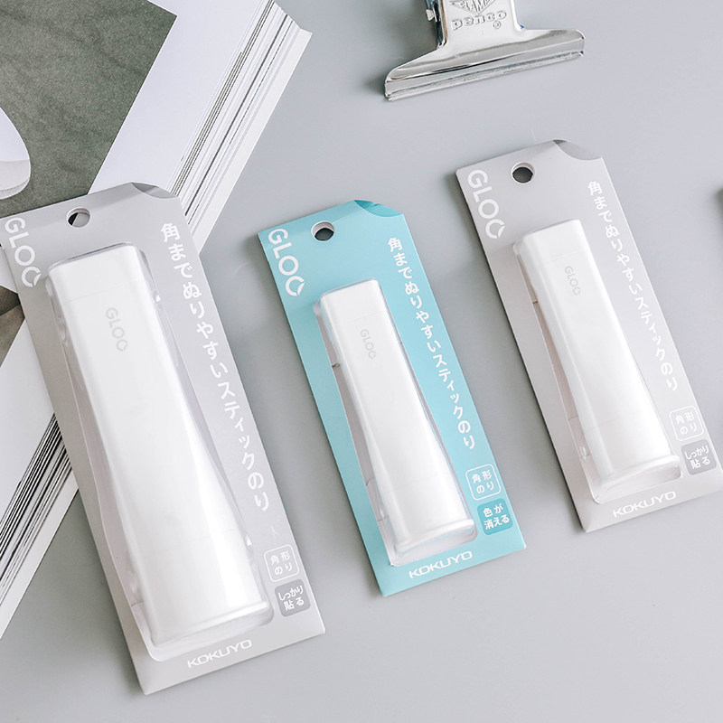杂啊粘度办公变色简约固体国誉高粘度学生kokuyo胶棒