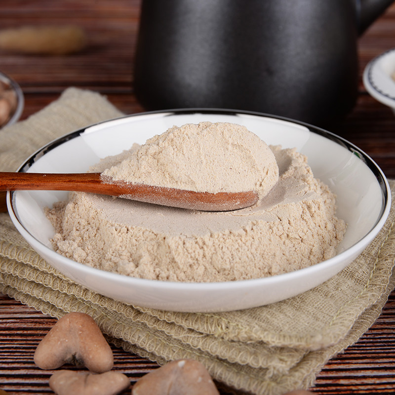 现磨农家野生天然菱角粉新鲜生/熟纯棱角粉即食早餐杂粮粉500克