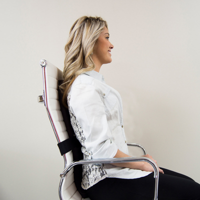 美国posture pt矫姿靠背脊椎骨骼矫正腰靠 办公室家居车用腰垫