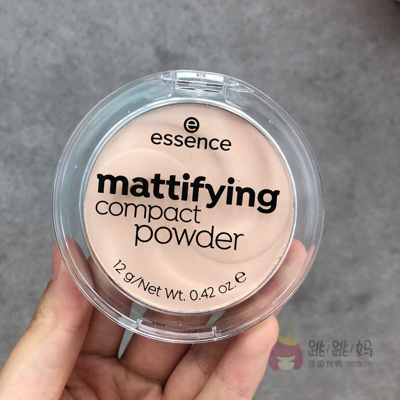 包邮德国essence粉饼定妆散粉about matt控油蜜粉哑光半透明香蕉-图1