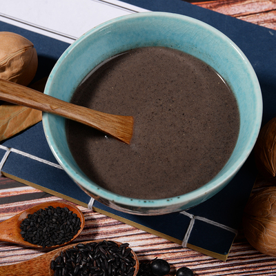 现磨营养代餐食品早餐晚餐熟农家黑芝麻核桃黑豆桑葚粉糊备孕冲饮