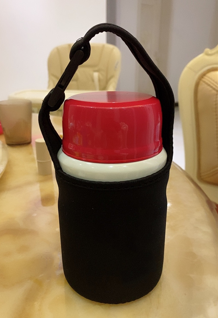 杯套焖烧通用膳魔师烧杯500ml保温杯饭盒辅食保护套杯套