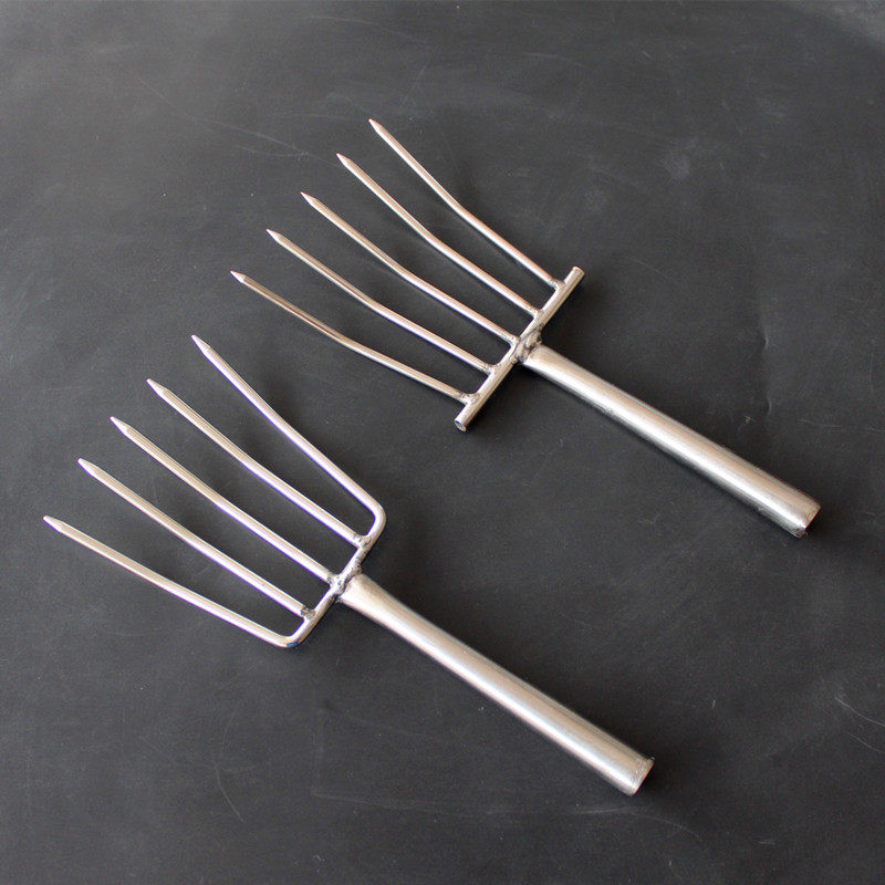 米饭工具豆芽不锈钢大号五齿厨房食堂饭店叉子叉
