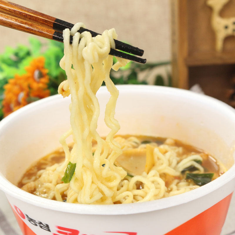 汤面韩国进口方便面农心鲜虾大碗碗面海鲜拉面冲泡方便面