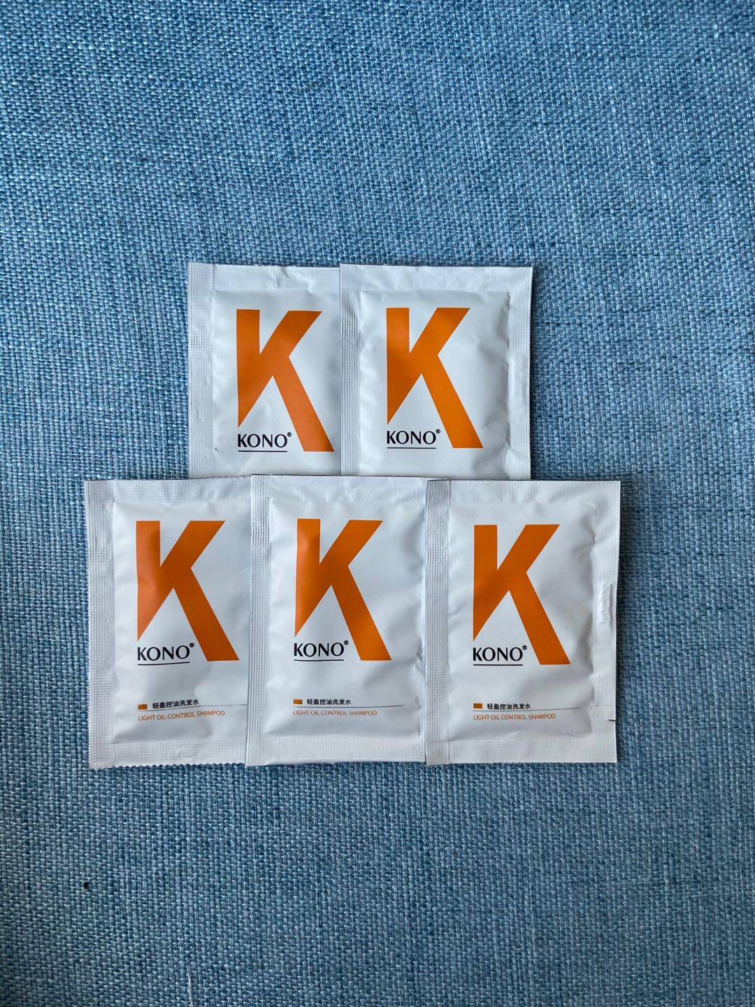 洗发水kono试用装小小样旅行行装袋装控油去屑洗发水
