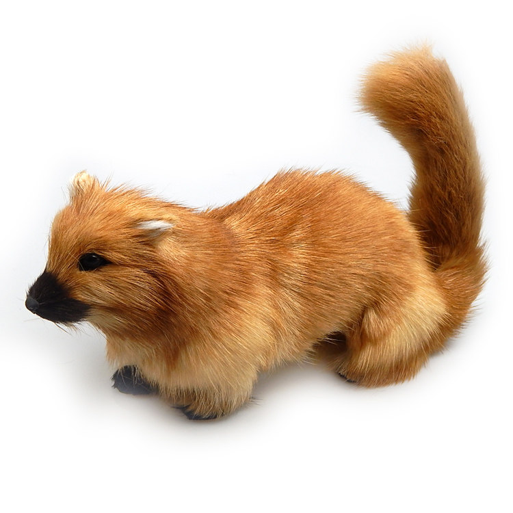 黄鼠狼真身黄仙真道家供奉用品仙家黄大仙仿真