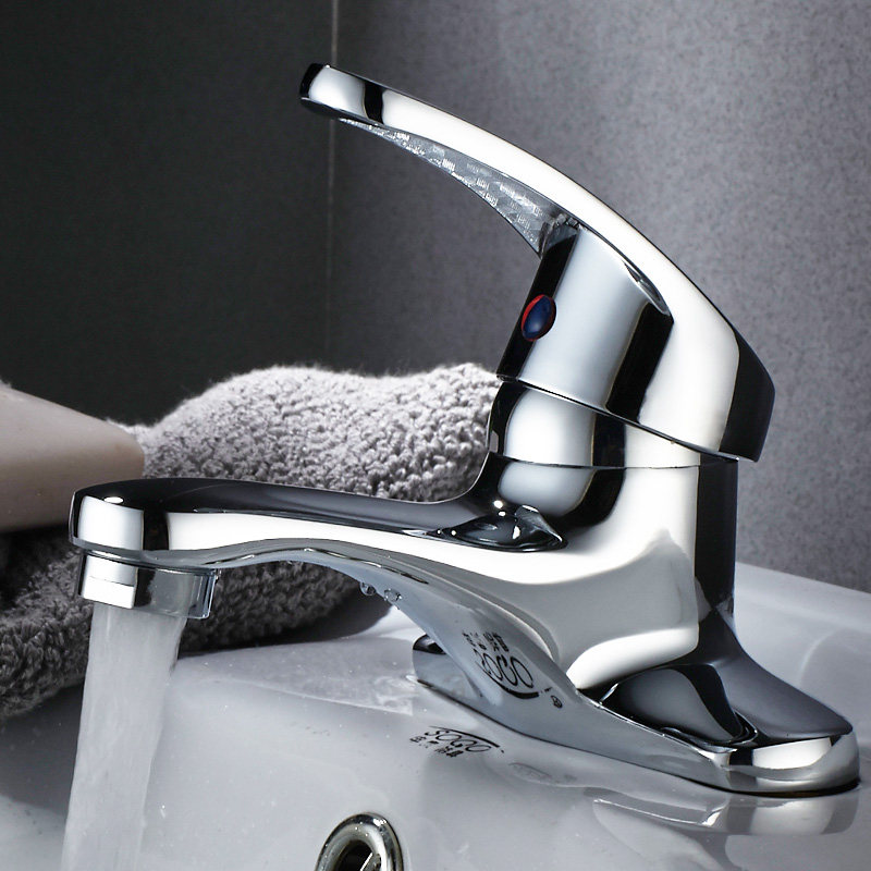 水龙头冷热洗脸盆池全铜卫浴双孔洗手卫生间台盆三孔冷暖面盆龙头