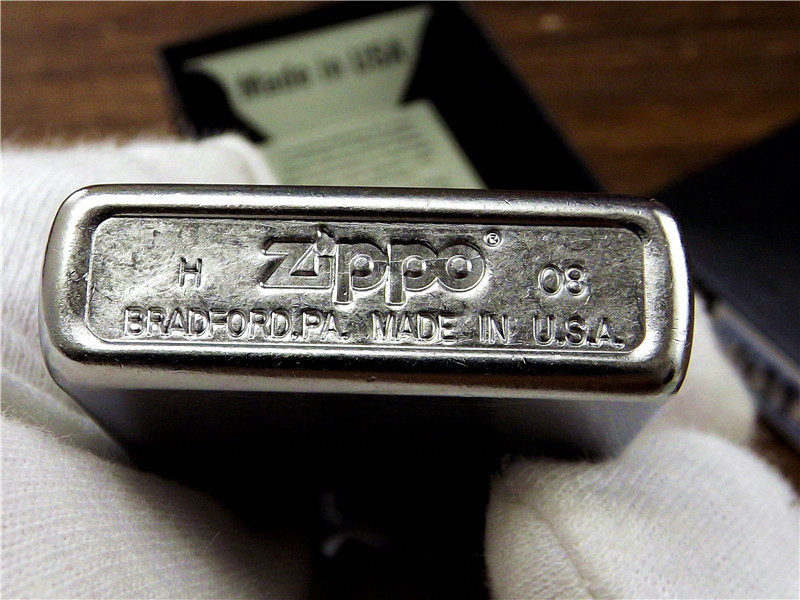 zippo打火机正品全新08年kiss重金属乐队原装专柜zippo