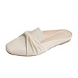 2021 Summer New Girl Heart Is Incompatible With Lazy Net Red Baotou Semi-slip Shoes Women's Flat Wear Fashion 2021 Summer New Girl Heart Is Incompatible With Lazy Net Red Baotou Semi-slip Shoes Women's Flat Wear Fashion