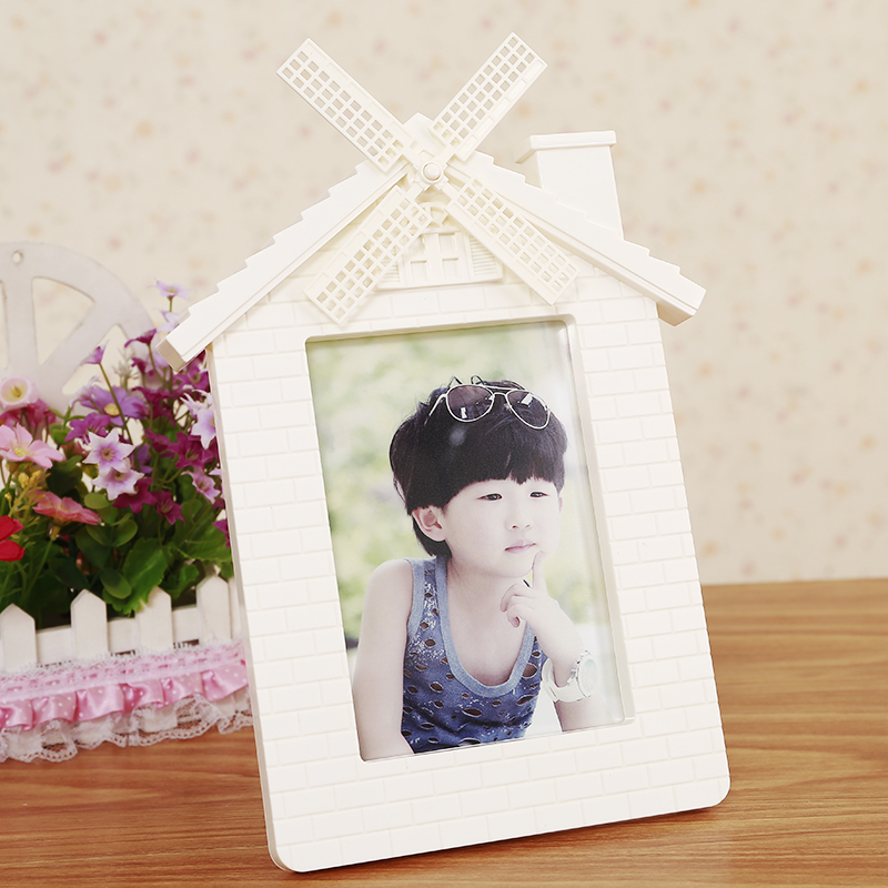 7寸婚纱照韩国影楼相架摆台七寸田园儿童宝宝相框