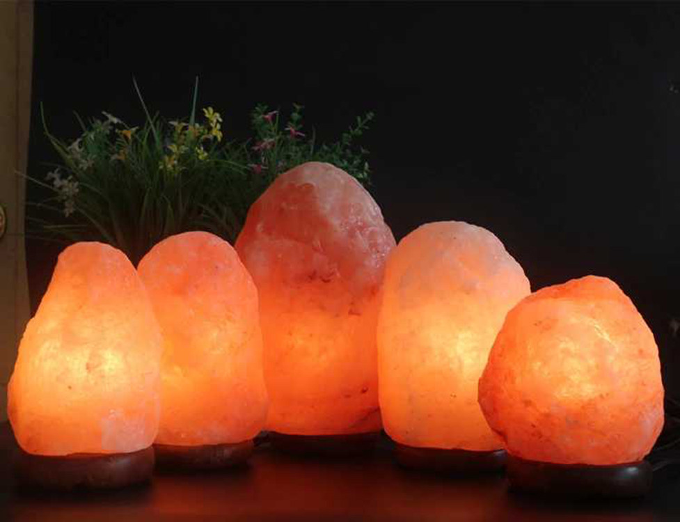 盐灯喜马拉雅水晶盐晶灯盐矿石卧室创意装饰台灯装饰台灯