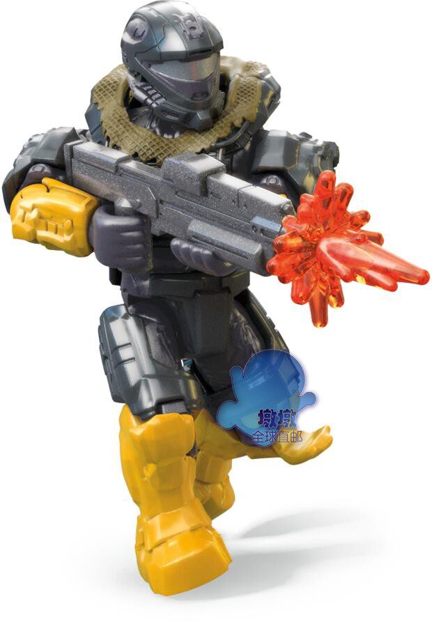 megabloks美家宝美高halo光环光晕grn07斯巴达武器塑料积木
