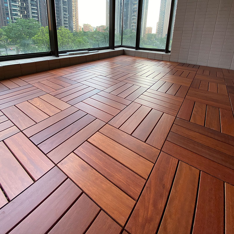地板菠萝格户外防腐阳台自铺露台改造拼接实木实木地板