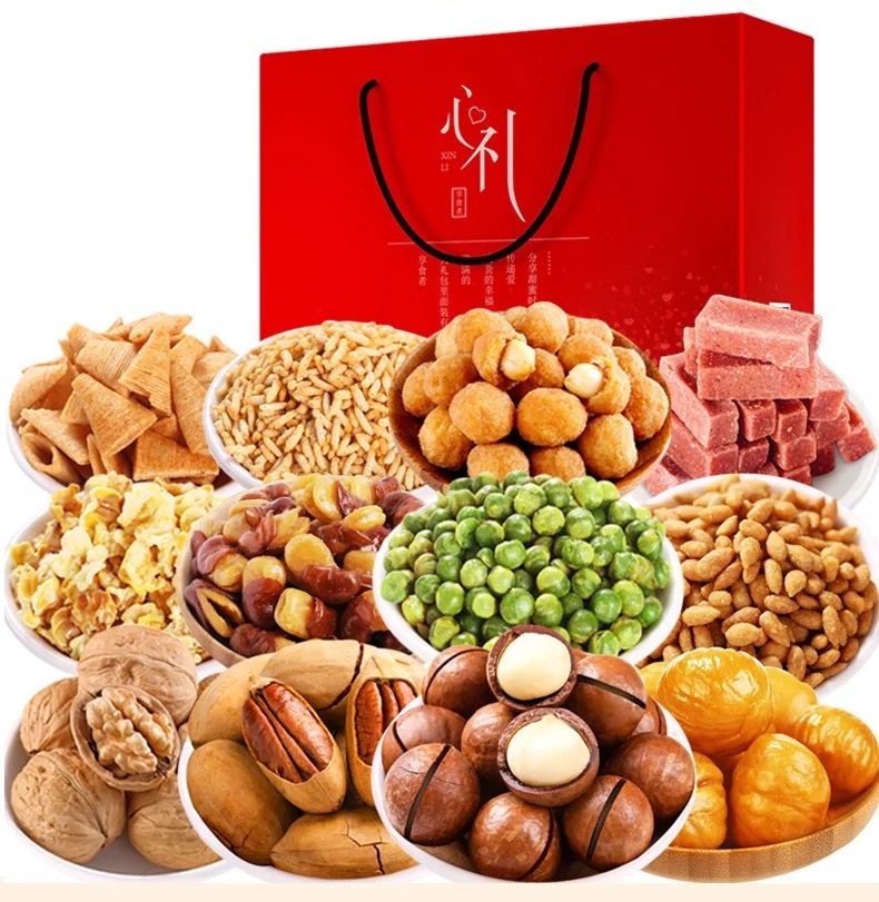 享食者坚果礼盒 春节年货坚干果零食大礼包 送亲戚礼品