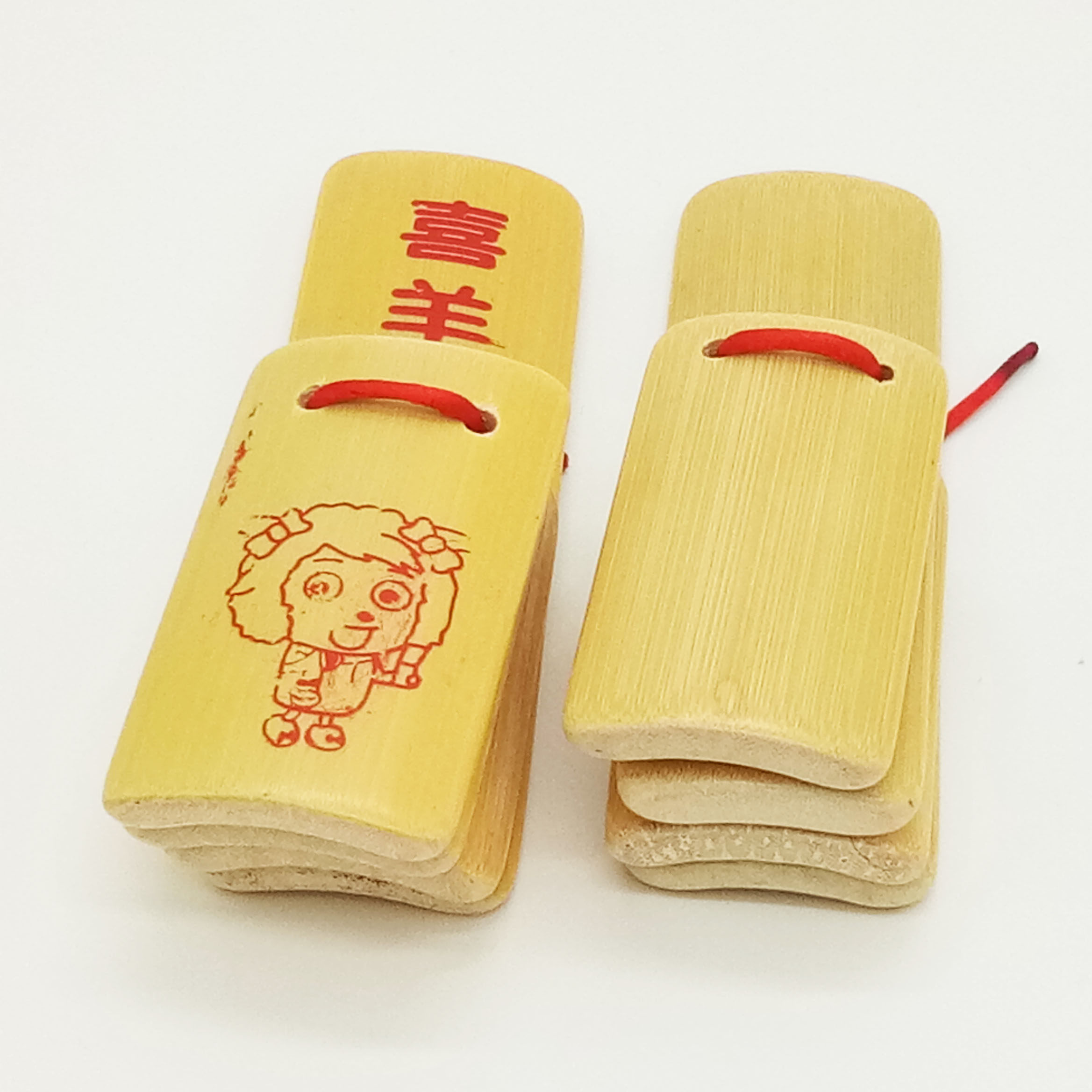 快板儿童学生专业舞台表演响板竹板幼儿园儿童玩具快板