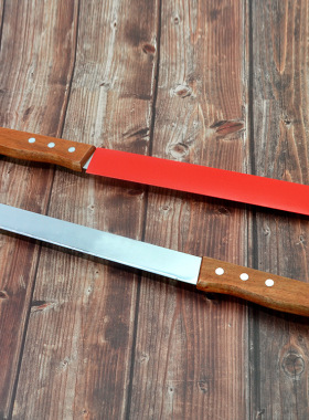 不锈钢锯齿刀面包切片分割平口刀