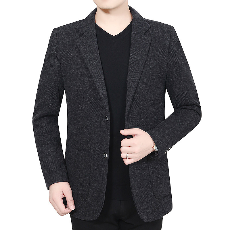 爸爸参加儿子婚礼衣服秋装结婚庆中年岳父婚宴喜公公父亲