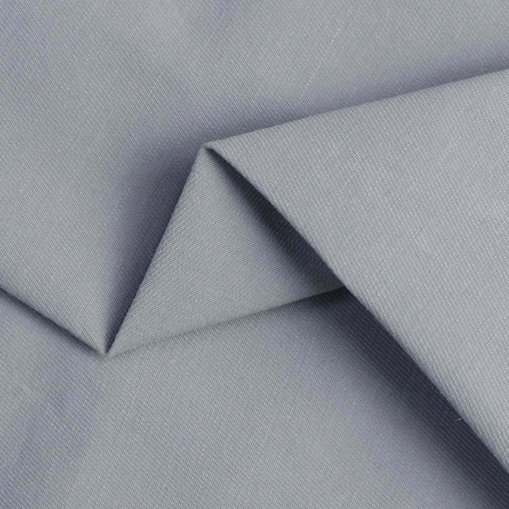 现货60支骑兵斜弹力全棉斜纹布料春夏男女装休闲裤服职业衬衫面料