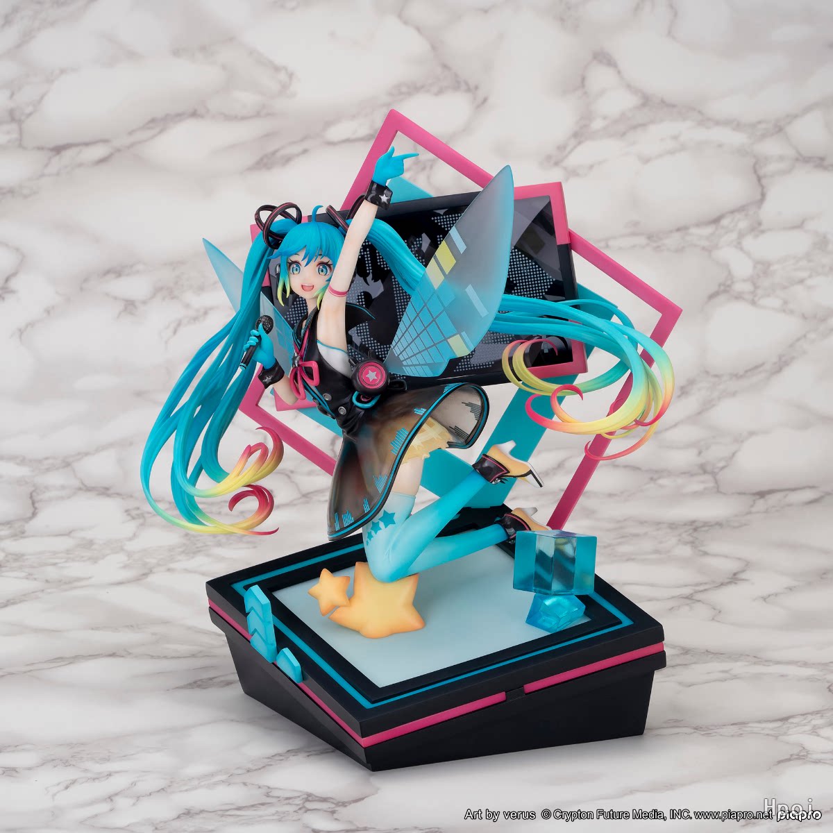 hpoi现货apex初音未来mikupickmeupver手办国创拼装