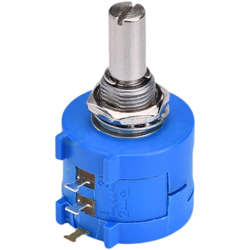 精密多圈绕线电位器3590s2103l502l104l1k5k10k100k刻度旋钮电位器