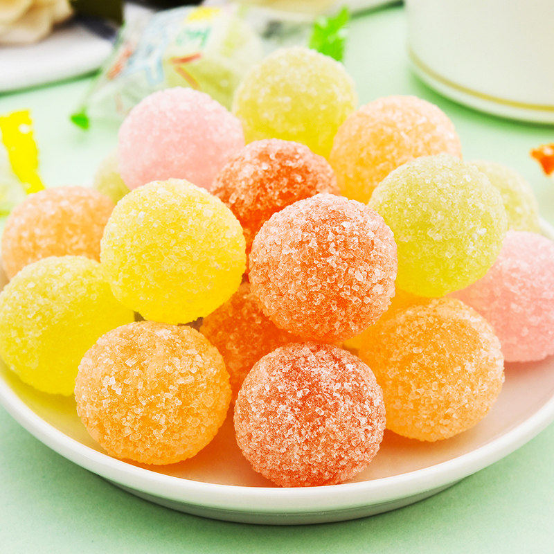 上好佳八宝果糖500克薄荷什锦果味满月喜糖开车糖果