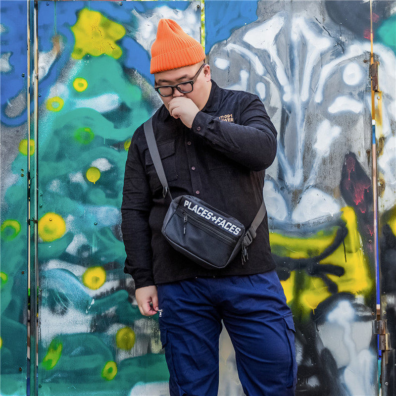 潮男胖子美式复古简约时尚街头百搭加肥加大衬衫