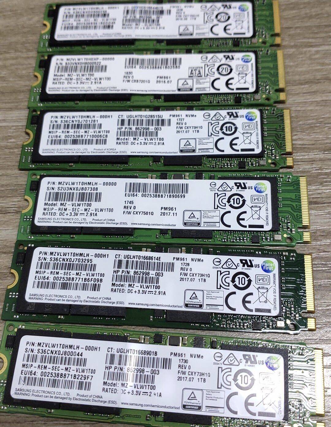 三星pm9611tbnvme固态硬盘ssd2280m2固态硬盘