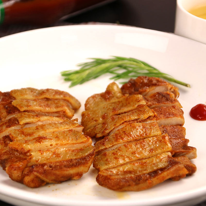 鸡排元盛食品板烧鸡腿1kg芹照奥尔良汉堡包香辣鸡肉零食