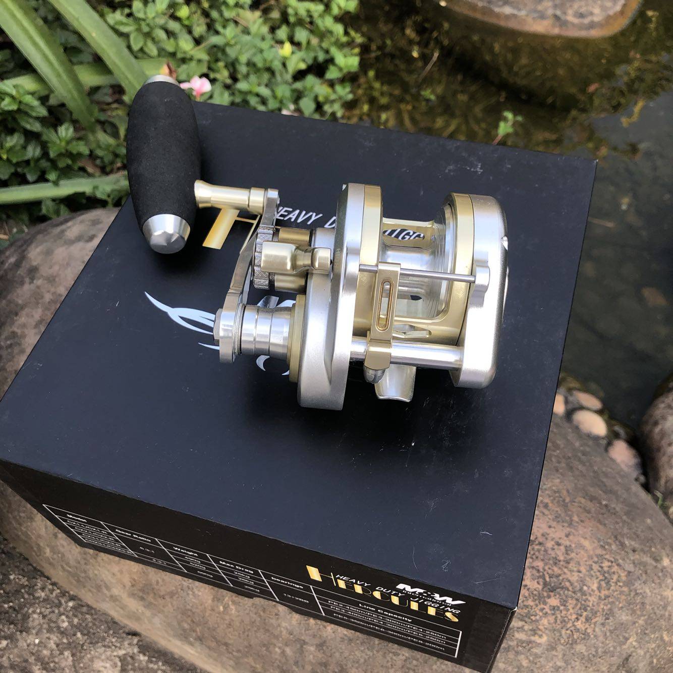 mw米包pe3400速比杀车自动25kg鼓轮船钓铁板鱼线轮