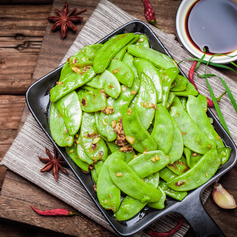 北京发货新鲜密云荷兰豆甜甜脆脆蔬菜250g其它