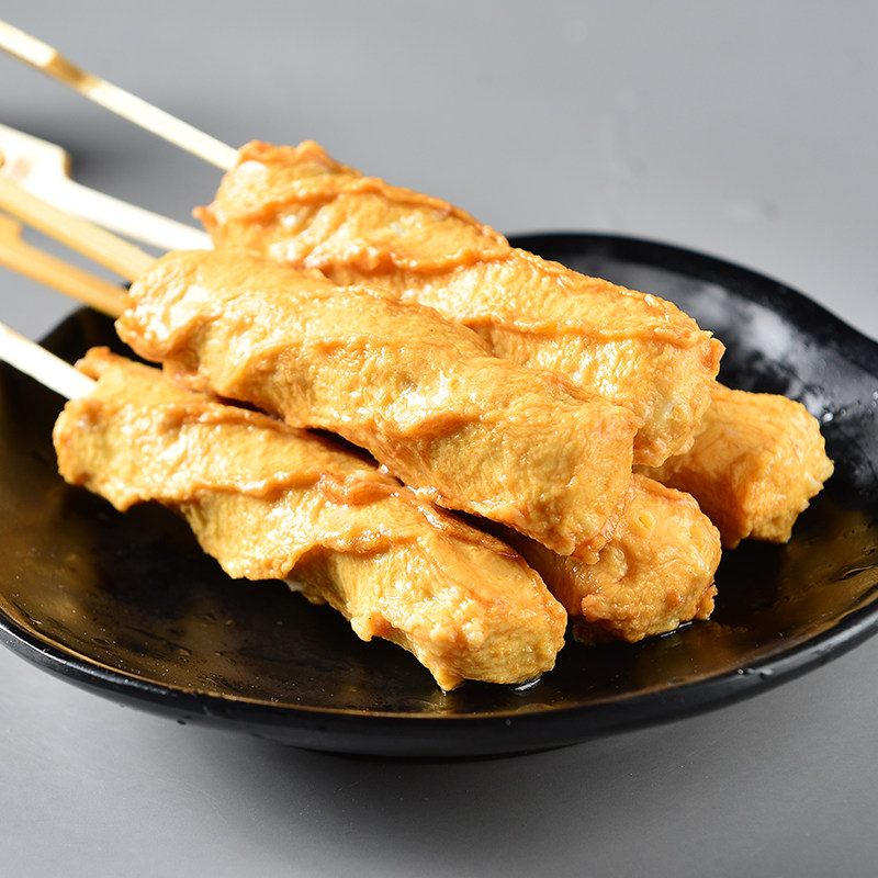 火锅黄金脆骨10串关东豆捞冒菜串串香食丸子猪肉丸