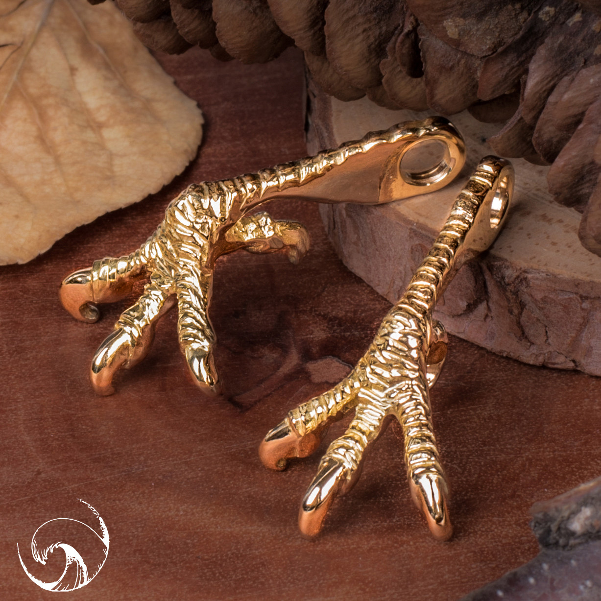 菊地国内现货kenkikuchi健银金爪鹰爪吊坠项链项坠