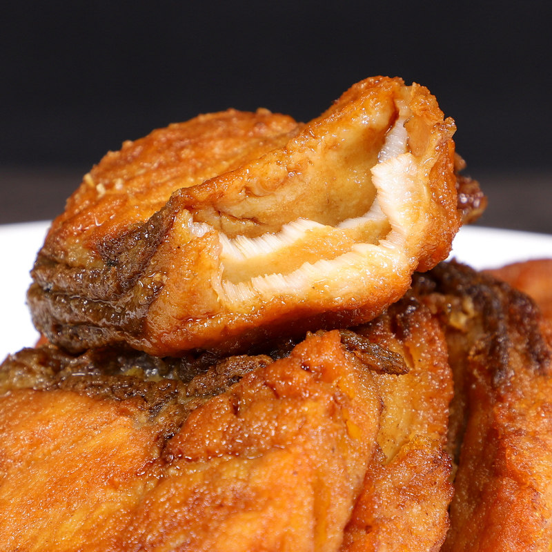 真味无锡特产美食五香糖醋熏鱼爆鱼肉质500克即食鱼零食