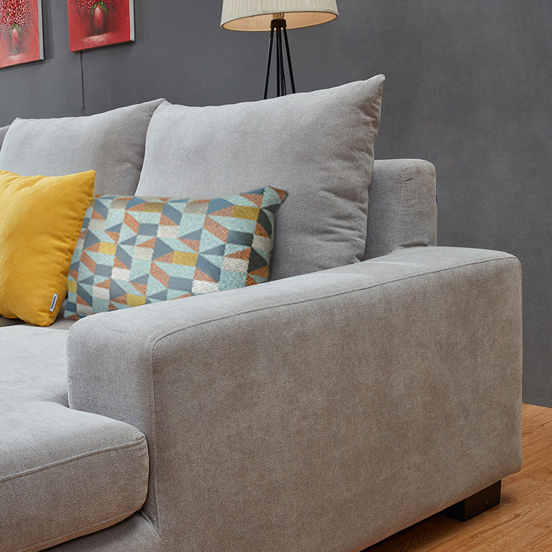 左右布艺沙发拆洗棉麻麻布沙发大小小户北欧客厅布艺沙发