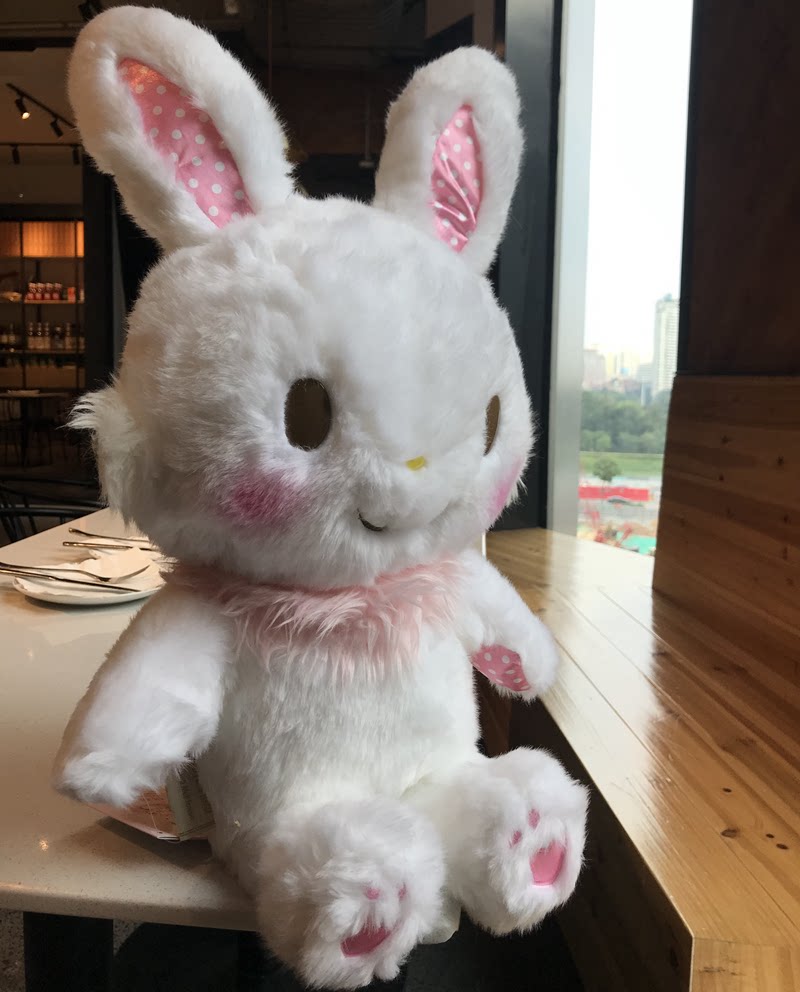 日单wishmemell许愿兔子游园园地毛绒玩偶公仔女生毛绒布艺类玩具