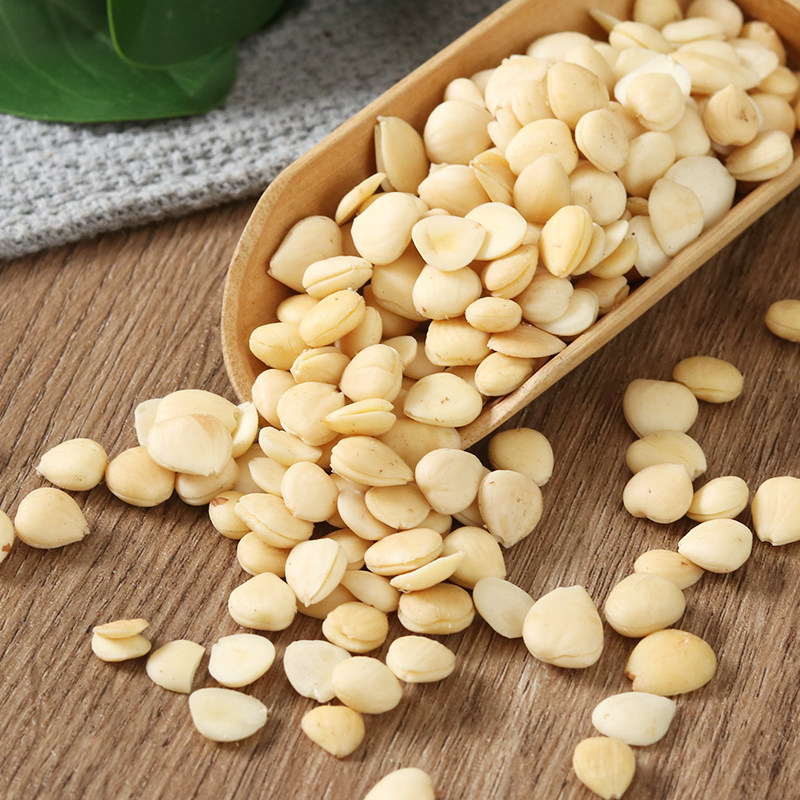 杏仁500克包邮野生药用新鲜去皮中药材店铺桃仁杏仁