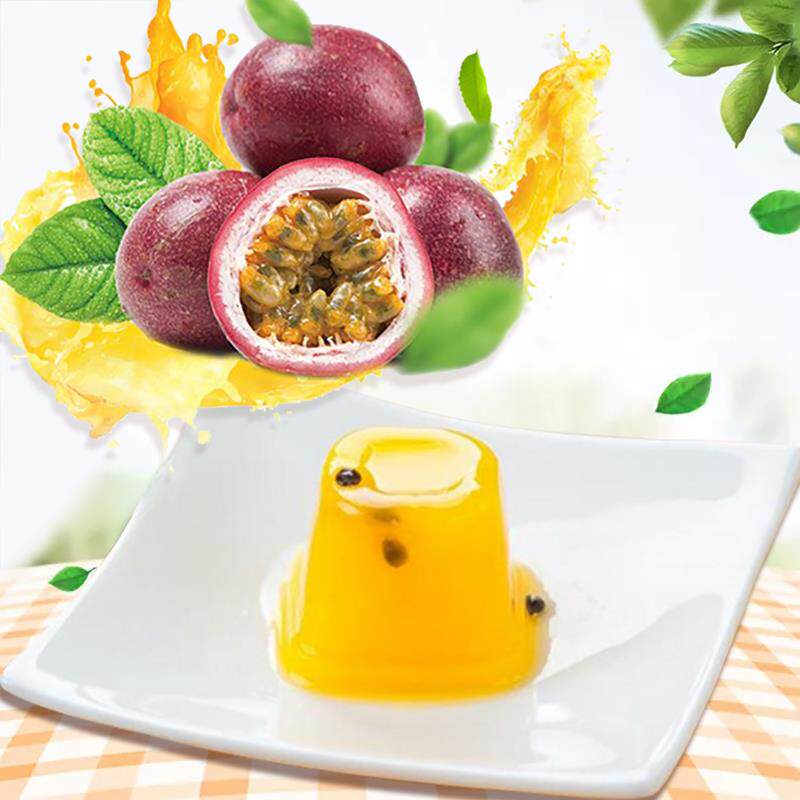 演员文淇同款台湾百香果果冻冻埔里特产百香原汁果冻1500克桶装