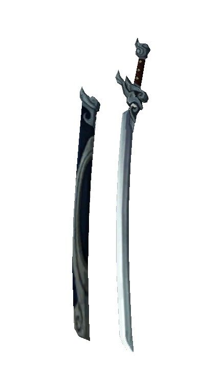 英雄联盟lol 疾风剑豪 亚索配剑 3d纸模型diy 1:1