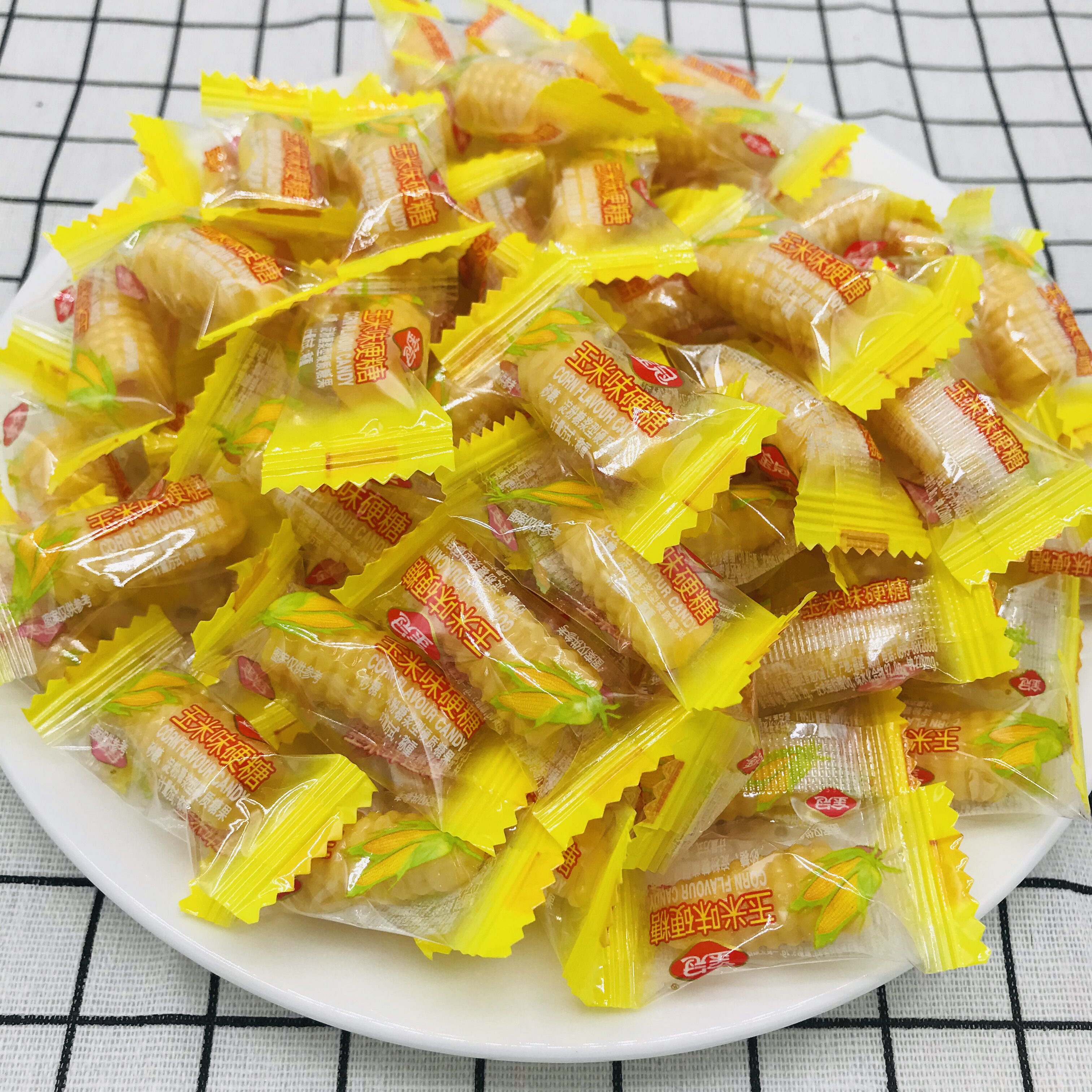 糖果金冠玉米硬糖水果糖婚庆儿童经典怀旧休闲糖果