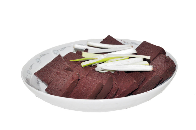 新鲜羊血散养山羊羊血现宰现卖血豆腐红豆腐搭配羊下水羊汤羊肉汤