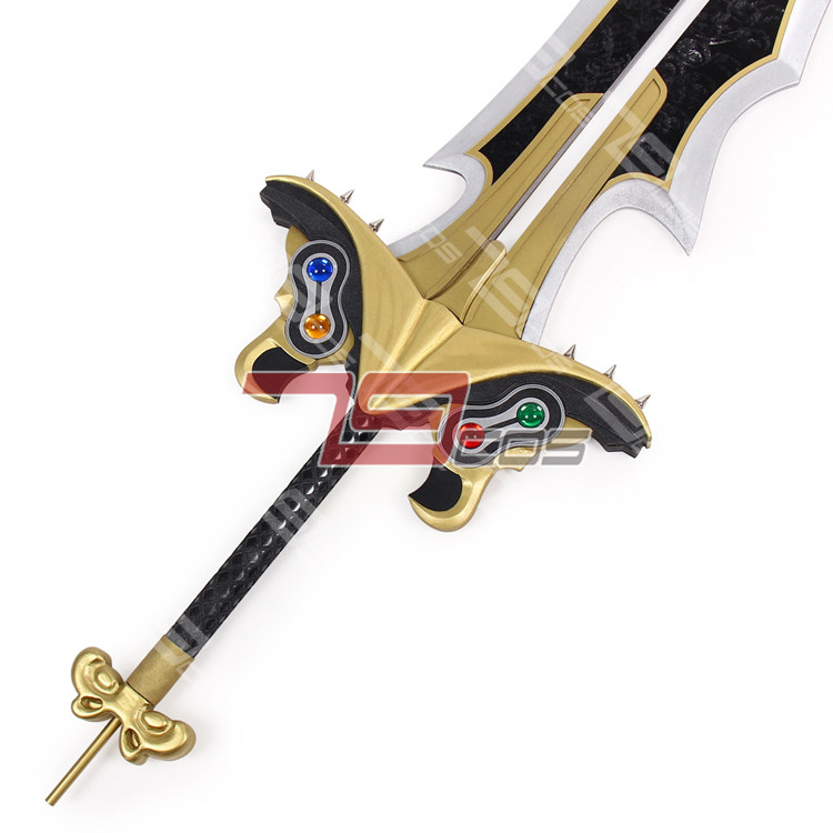 79cos最终幻想7重制版克劳德双刃大刀动漫装备cosplaycosplay配件