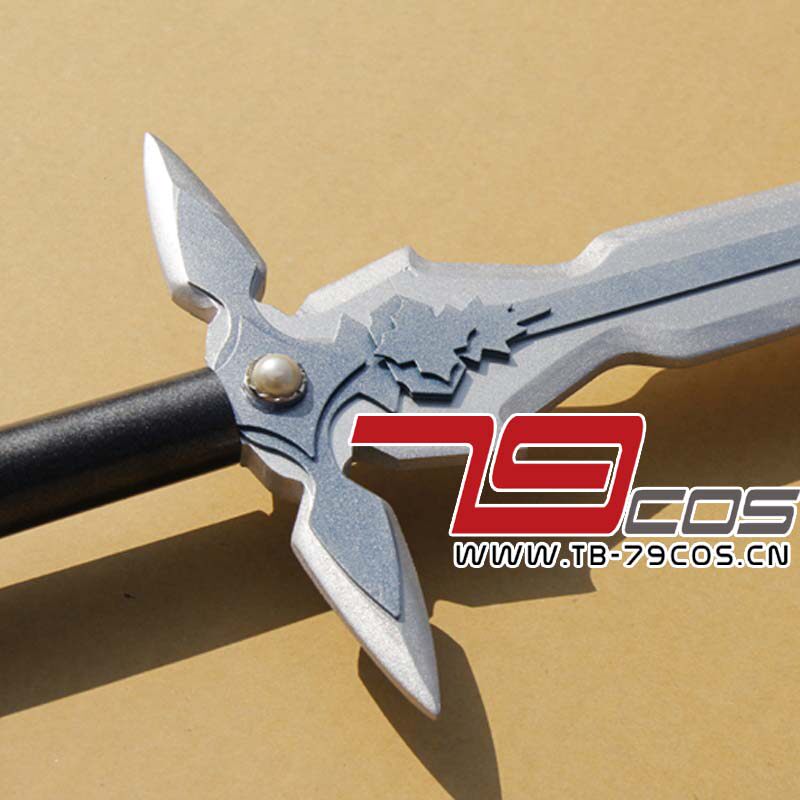 79cos刀剑神域桐人白剑逐暗者加强精品动漫cosplaycosplay配件