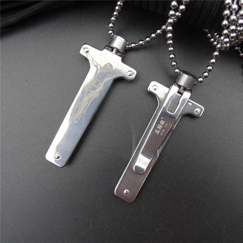 三刃6155吊坠刀开快递锋利迷你小号其他户外刀具