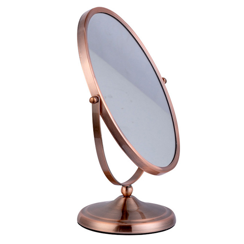 镜子珠宝店柜台专用眼镜选货金店双平平面台式随身化妆镜