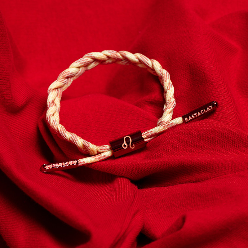 新帽城rastaclat正品小狮子星座限定狮子座男女情侣鞋带手链