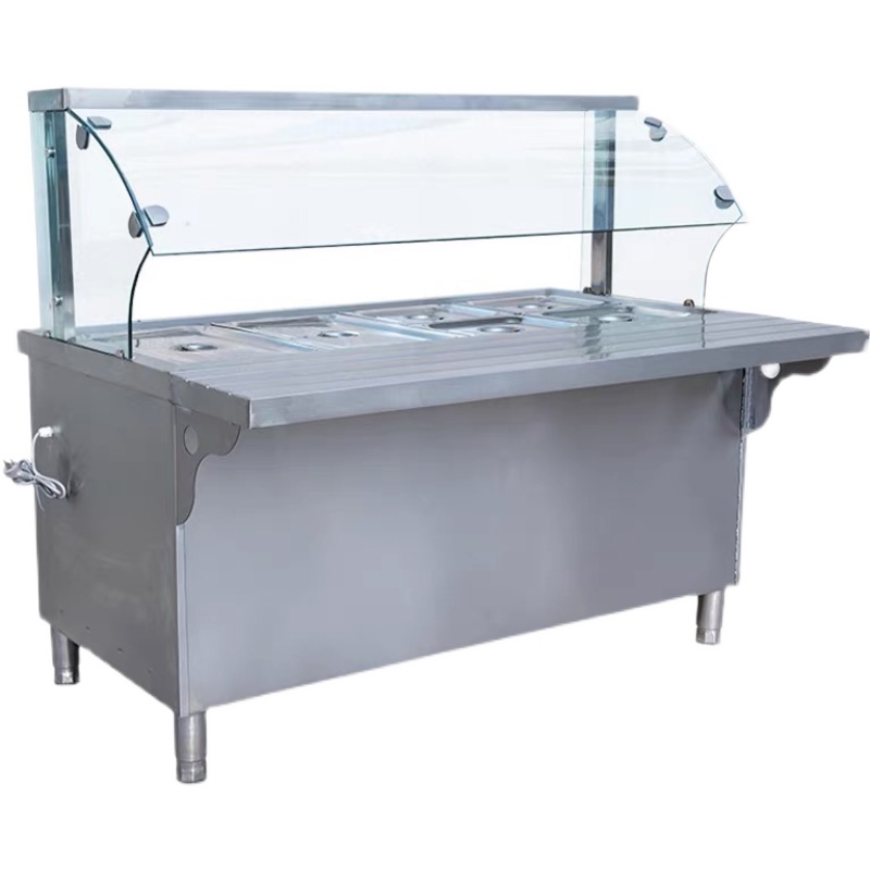 快餐保温温台商用玻璃罩售饭台小型汤池加热小碗其他商用厨电