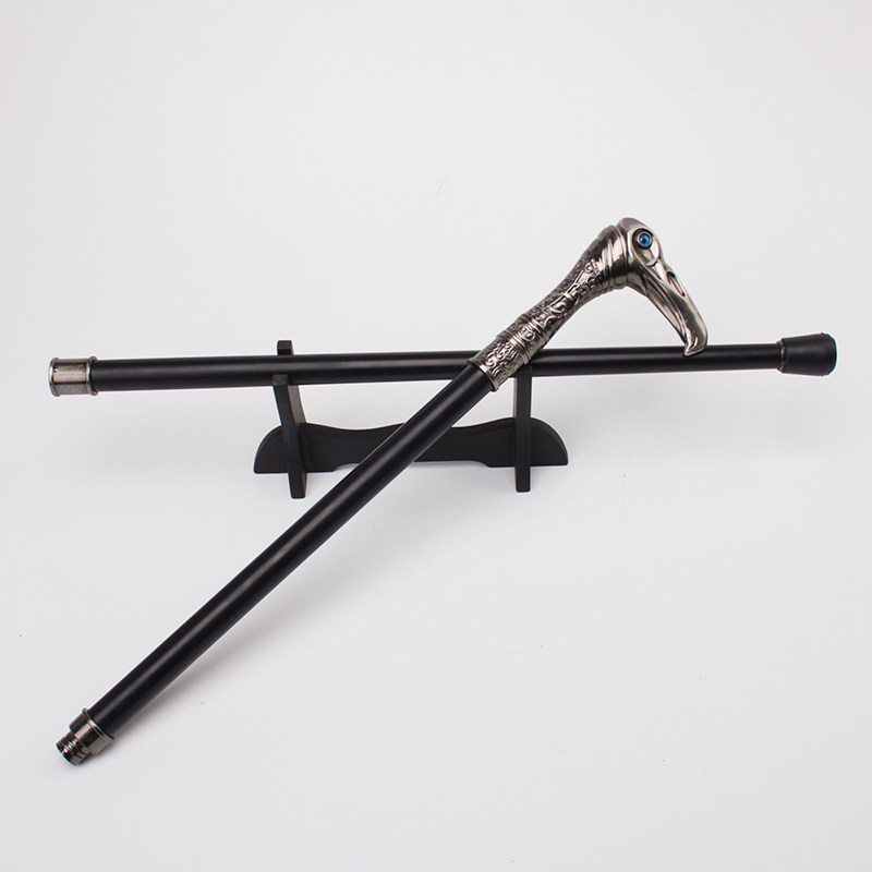 刺客信条枭雄辛迪迪加拐杖登山杖金属手杖cos武器游戏