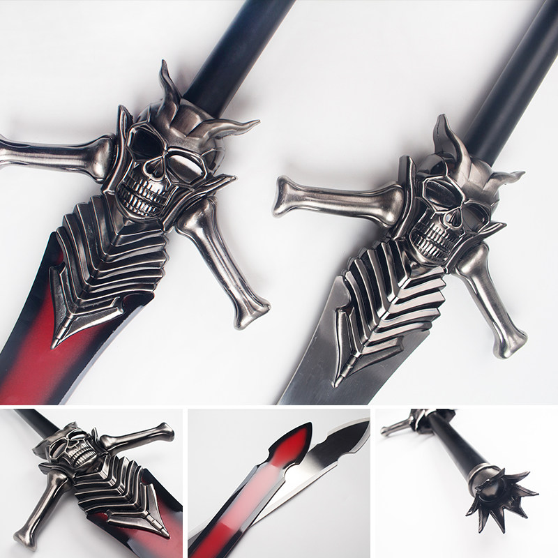 鬼泣武器但丁剑叛逆之刃1:1金属cosplay周边模型道具 未开刃 包邮