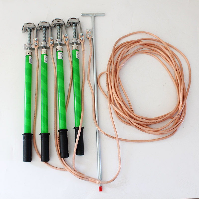 接地线04kv室内外低压携带型短路平口双猴头接地国标电工维修工具